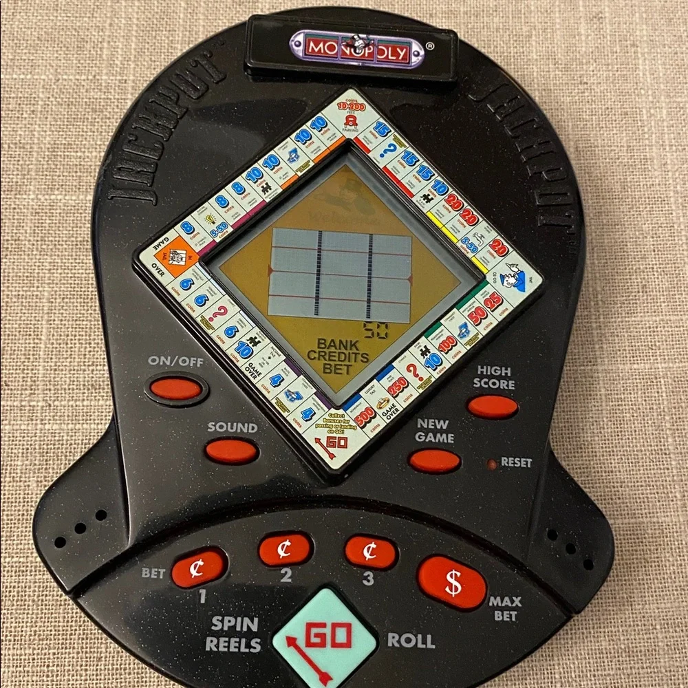 Monopoly Handheld Electronic Game - Black